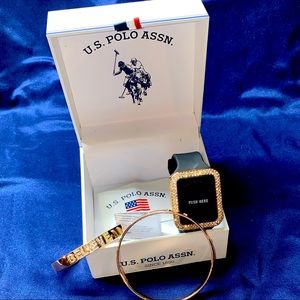 U.S. Polo Assn. | Accessories | Us Polo Assn Smart Watch And Bracelet Set |  Poshmark